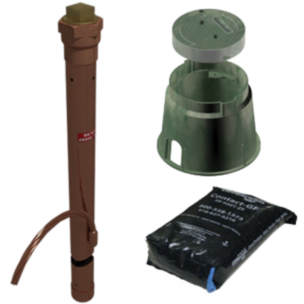 Chemical Ground Rod Kit 000038605031 Continental Industries